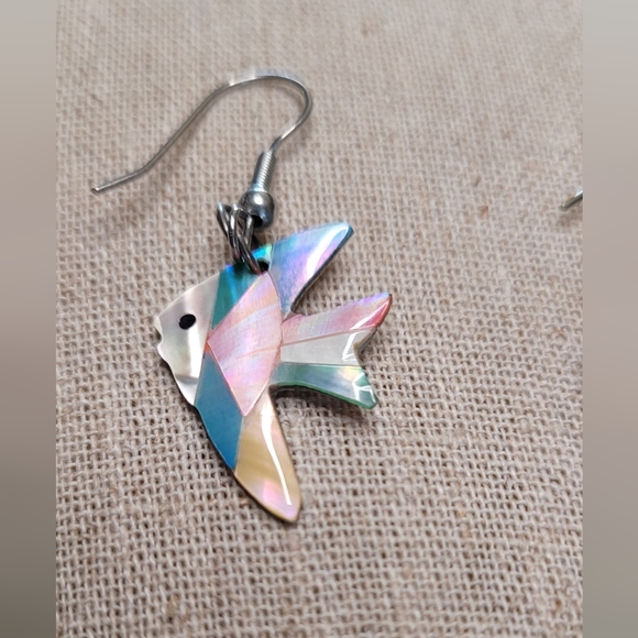 Vintage Fish Earrings - Picture 8 of 10